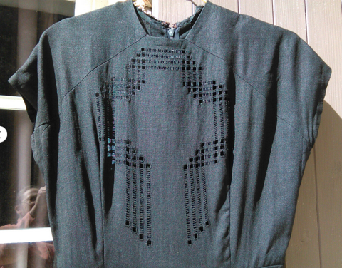 Vintage Robe  Henry A La Pens�e  authentique haut ajour� Roquefort-les-Pins (06)