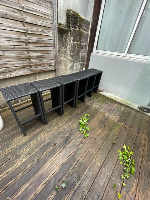 6 tabourets tresses plastique 60 Nantes (44)