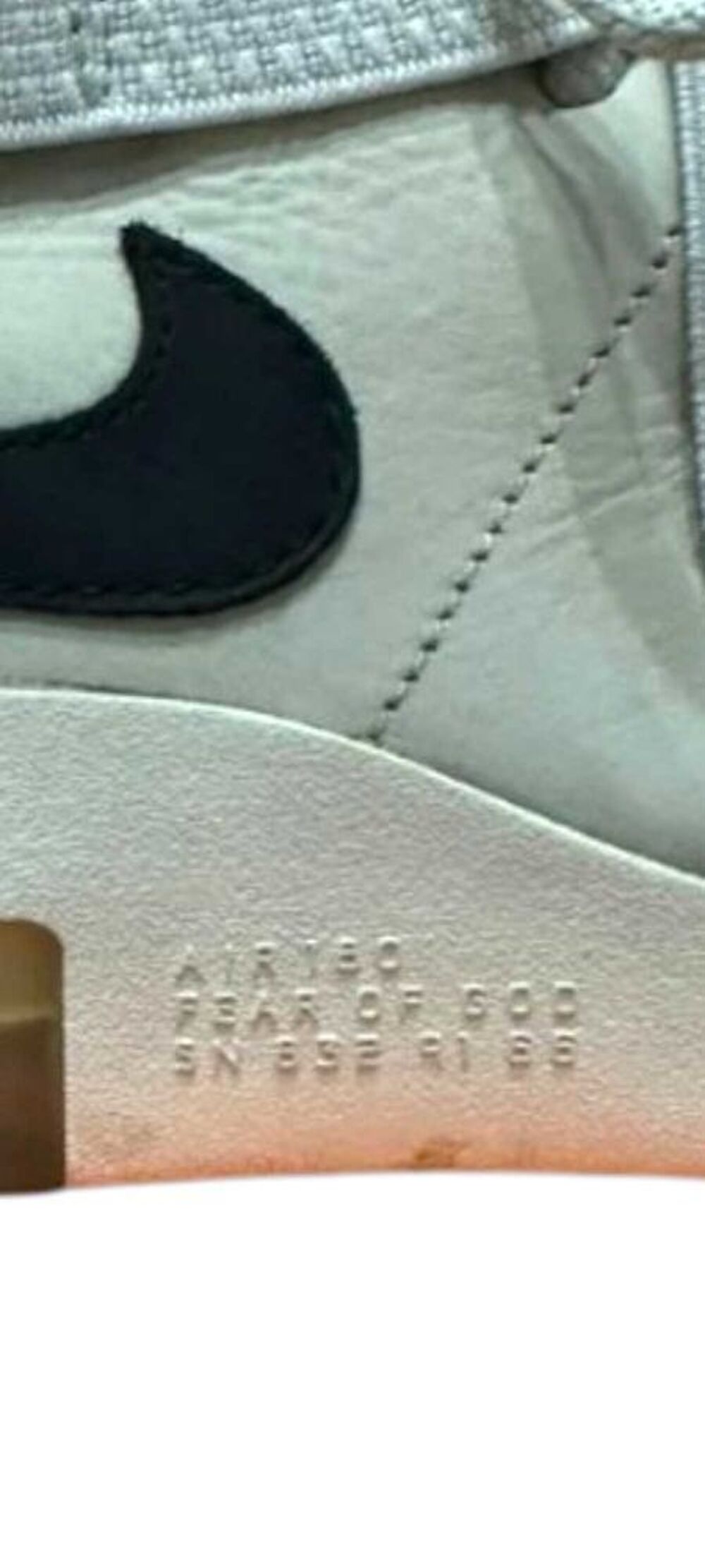 baskets Fear of god X Nike Air force de taille 41 en tr&egrave;s bon etat Chaussures