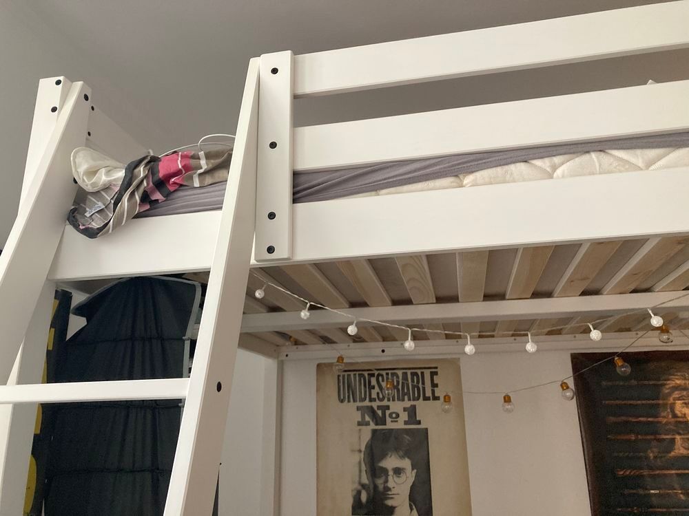 Achetez lit mezzanine stora quasi neuf, annonce vente à BoulogneBillancourt (92) WB170700182