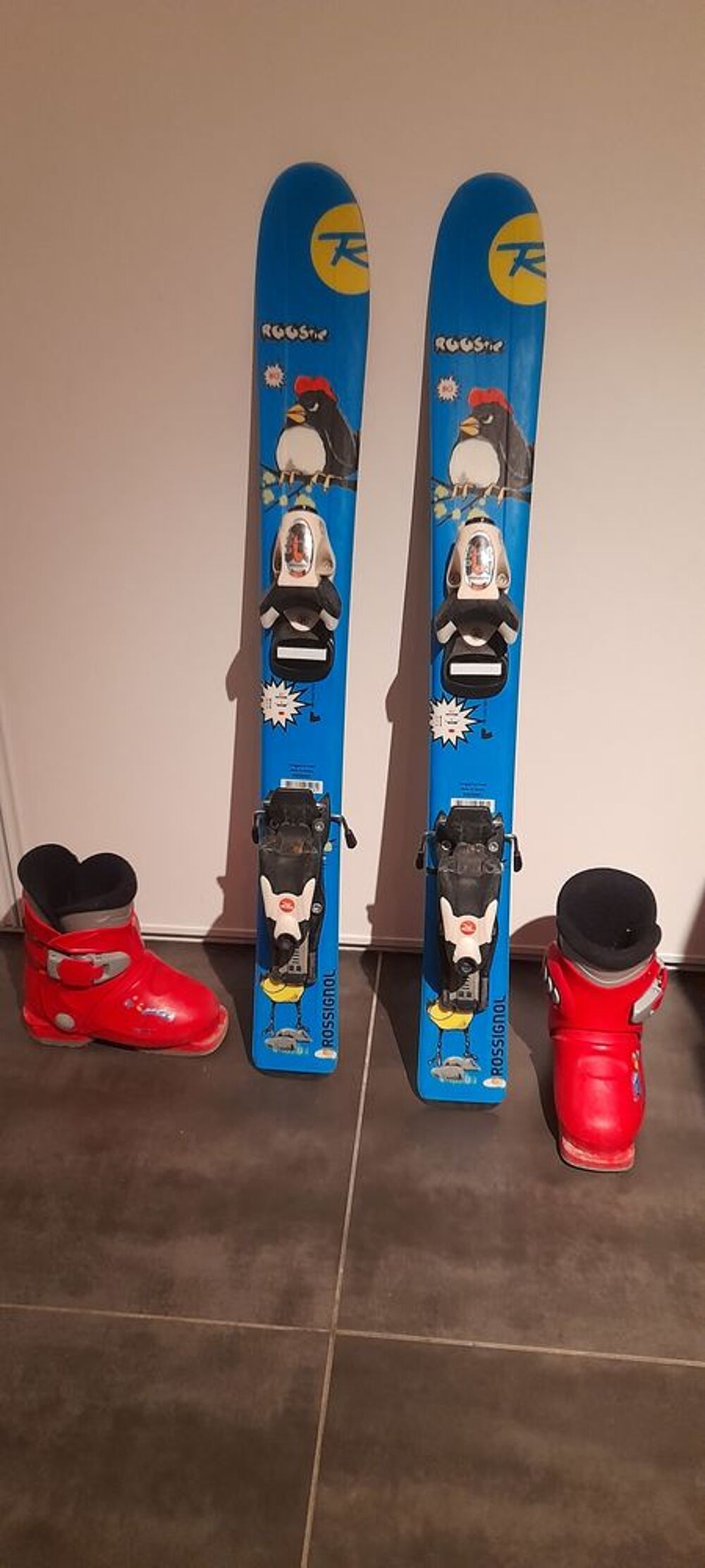 Skis enfants 80cm + chaussures pointure 27 Sports