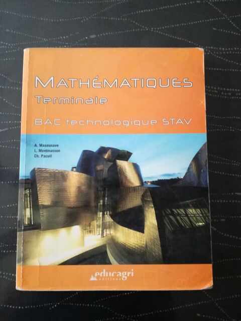 Mathématique Terminale BAC technologie STAV 15 Barentin (76)