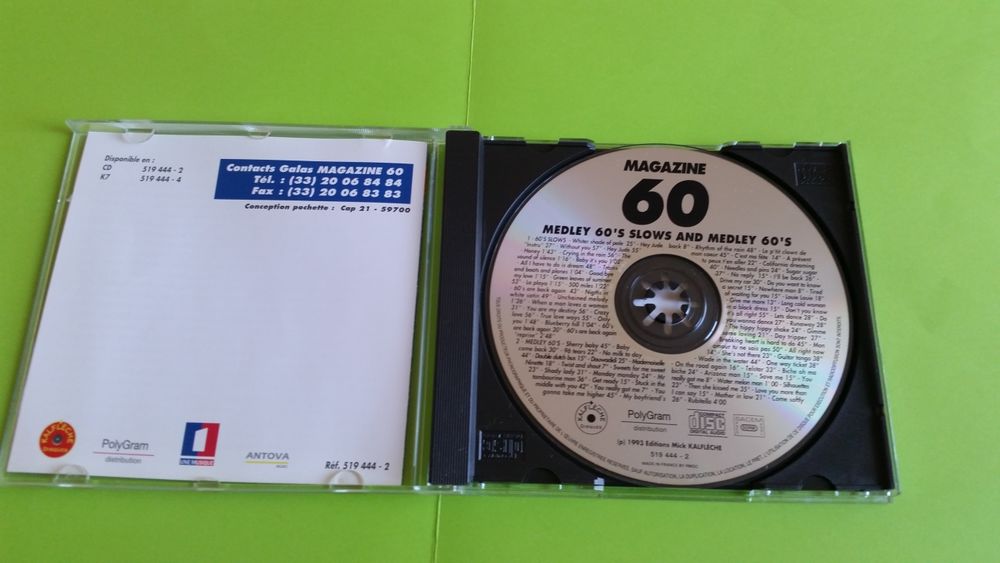 MAGAZINE 60 CD et vinyles