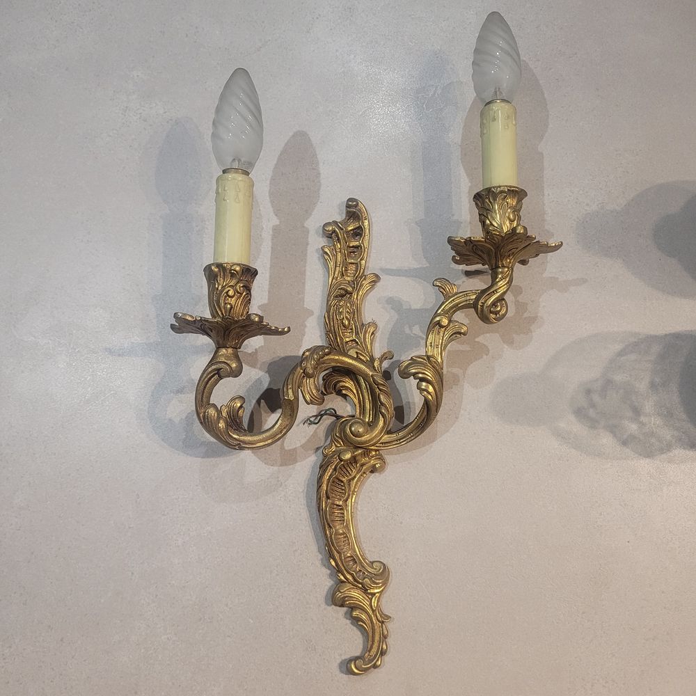 LAMPE CUIVRE JAUNE / DRAPS LIN Décoration