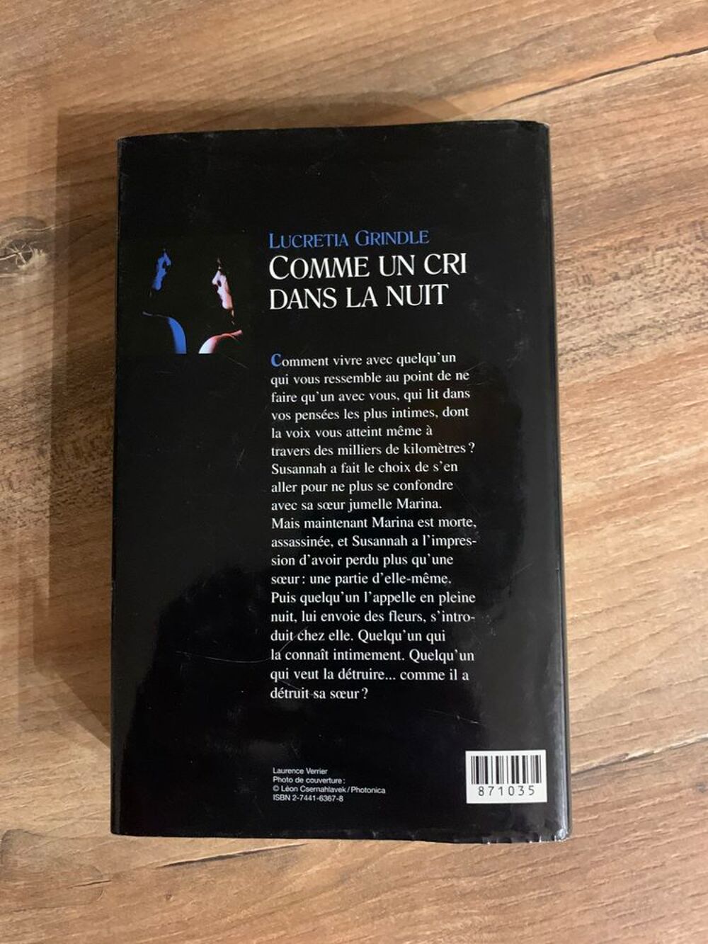 Livre Lucretia Grindle &acute;&acute; Comme un cri dans la nuit &acute;&acute; Livres et BD