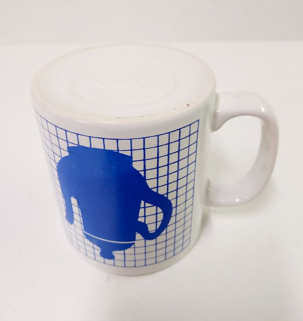 Mug motif cafeti&egrave;re bleue Cuisine