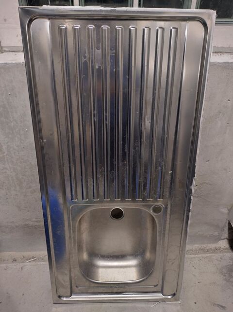 Evier � poser MAN 711-120 2?' NWK, INOX 120/60 cm 105 Osny (95)