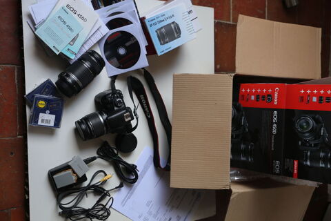 canon EOS450D+18-55+55-250 complet moins 9000 dclenchements 350 Lesmont (10)