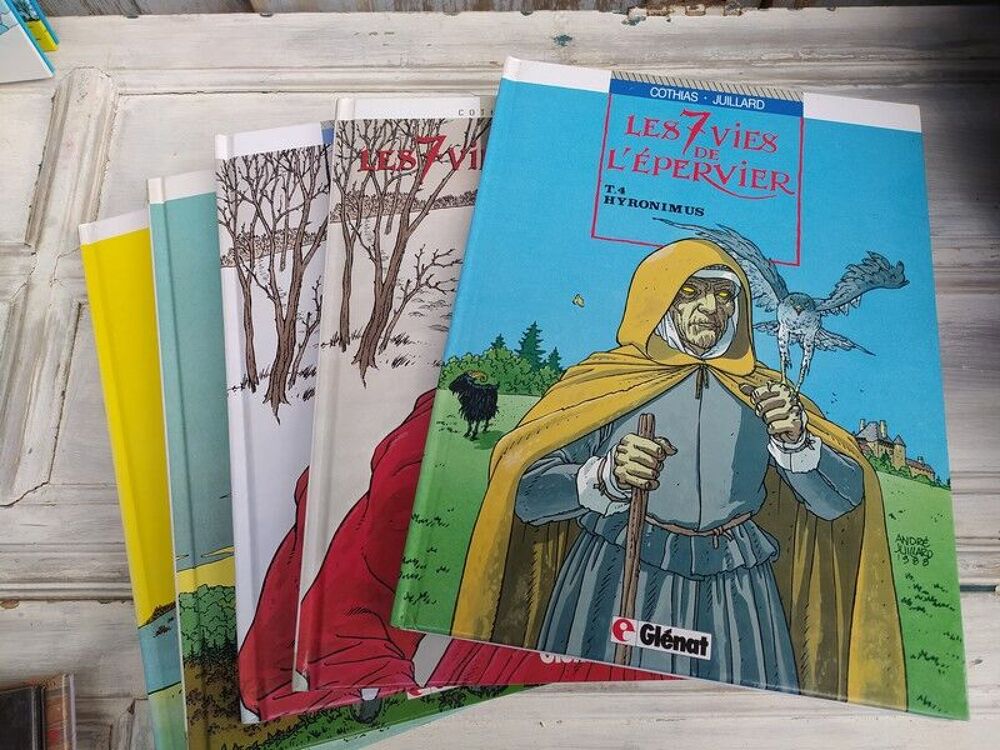 BD Bandes Dessin&eacute;es Les 7 Vies de l'&Eacute;pervier Hontourneur Livres et BD