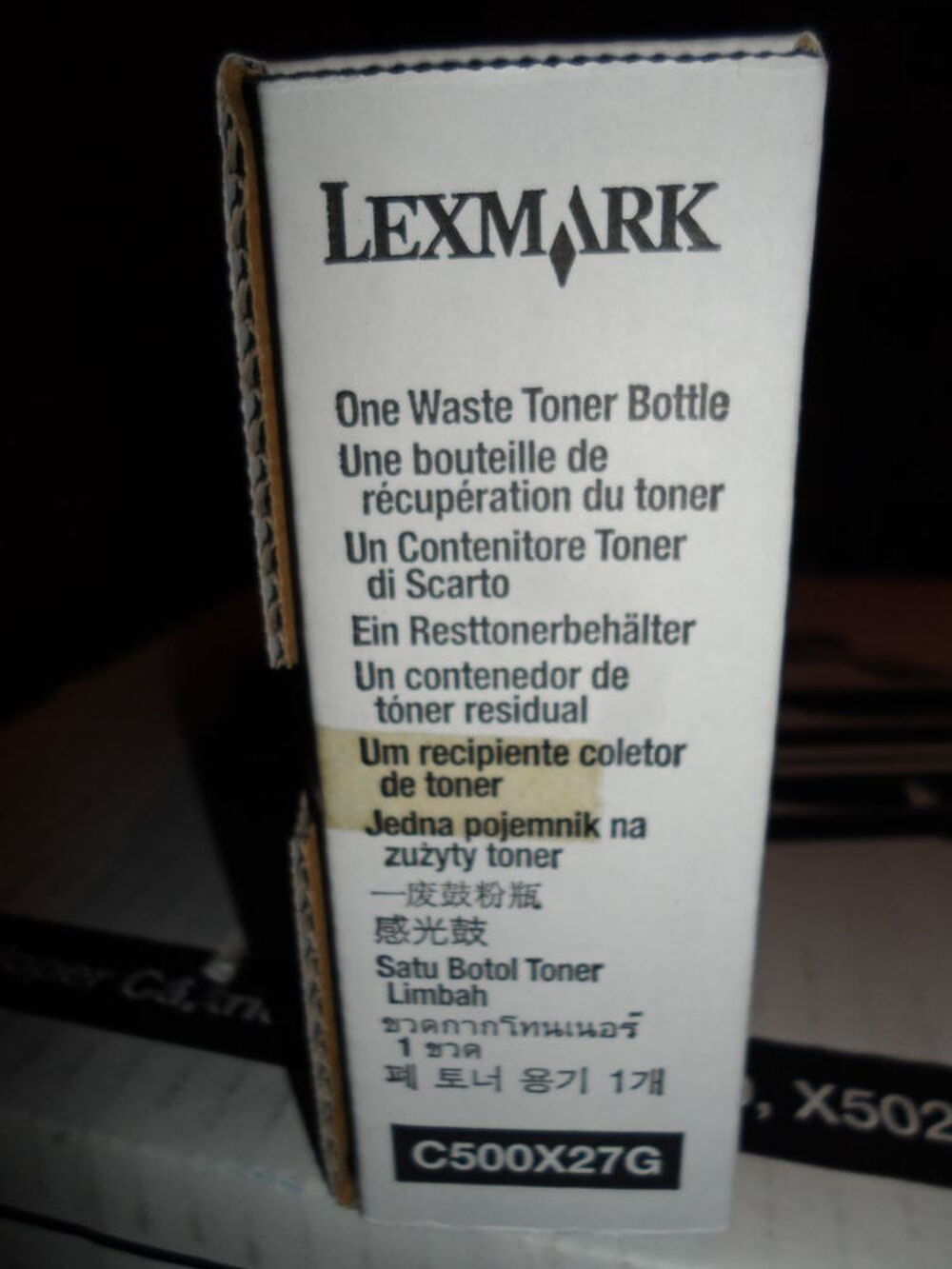 LEXMARK - Bouteille de r&eacute;cup&eacute;ration du toner usag&eacute; Matériel informatique