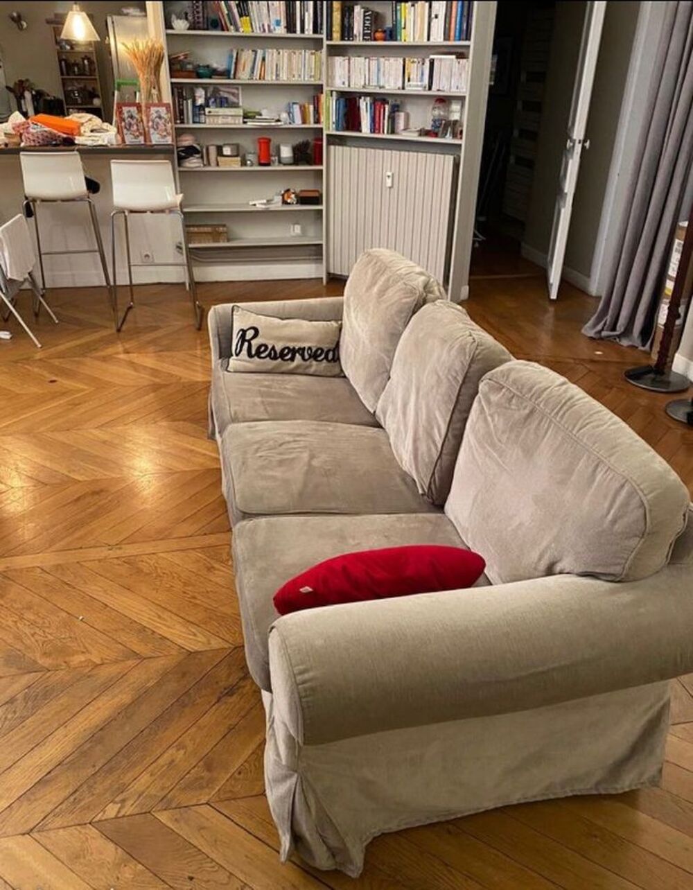 Canap&eacute; Ektorp 3 places Ik&eacute;a quasi NEUF Meubles