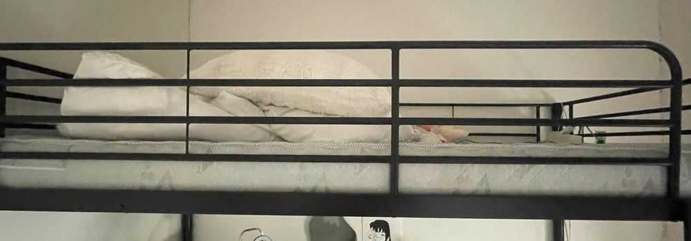 Lit mezzanine 1 personne 90X190CM avec son matelas Meubles