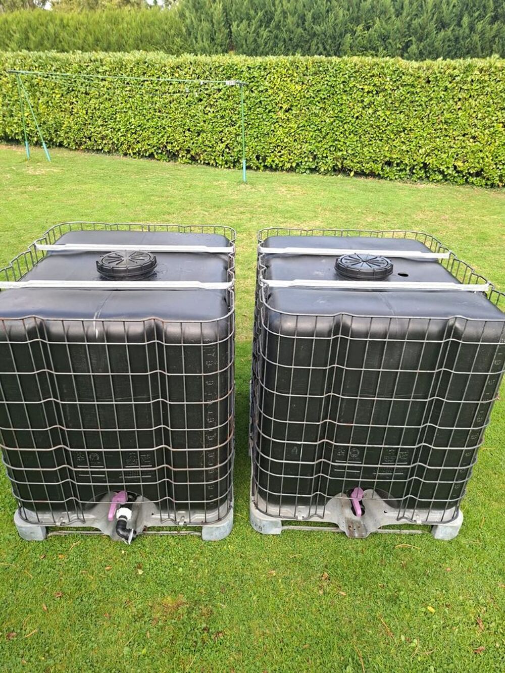 Cuve eau de pluie Jardin