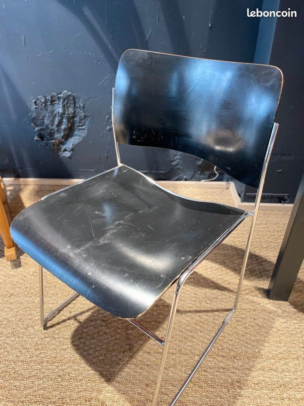  Chaises 40/4, David Rowland, ann&eacute;es 70 LIVRAISON POSSIBLE Meubles