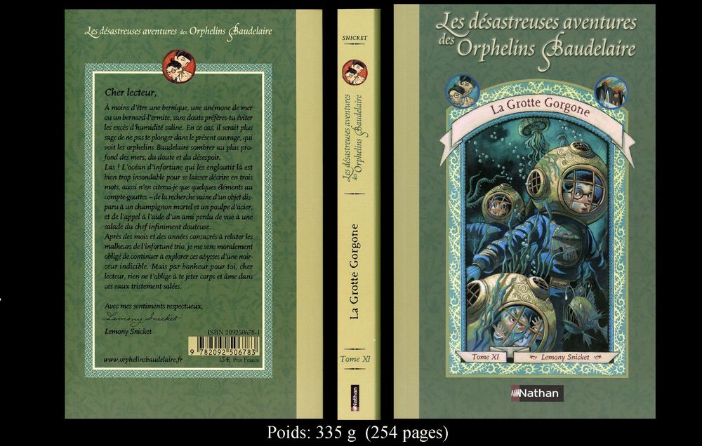 Les Orphelins de Baudelaire Livres et BD