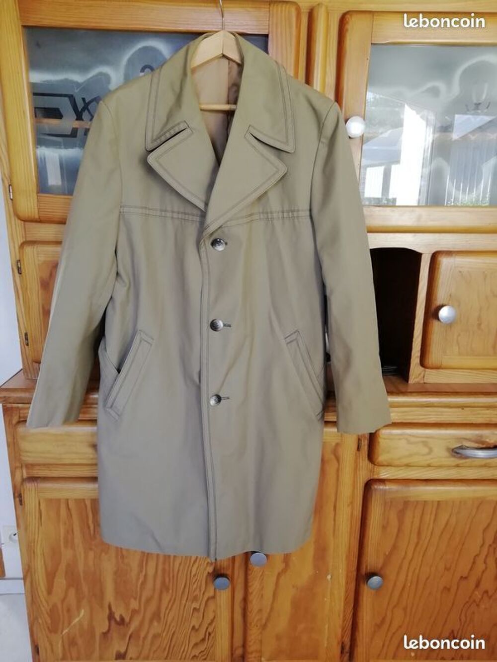 Trench coat beige ou imper taille XL Vêtements
