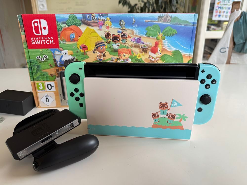 Nintendo Switch Animal Crossing compl&egrave;te en boite Consoles et jeux vidéos