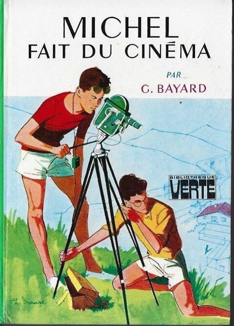 bibliotheque verte - michel fait du cinema - 1981 0 Fougères (35)