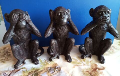 3 grands singes symbole de la sagesse Toul (54)