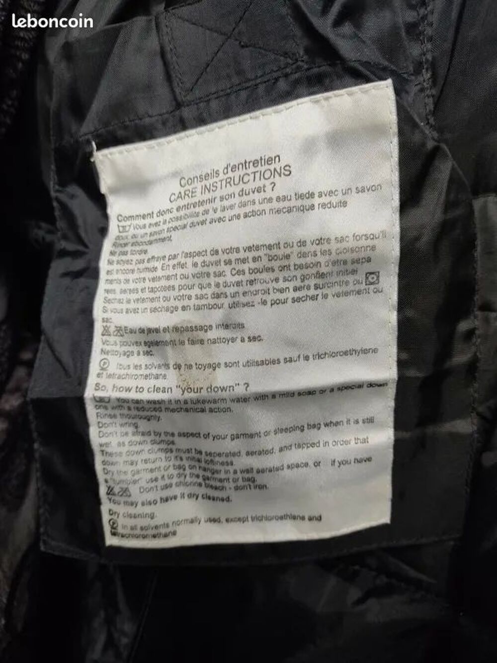 Doudoune manteau Parka femme OTALIA 38/40 Vêtements