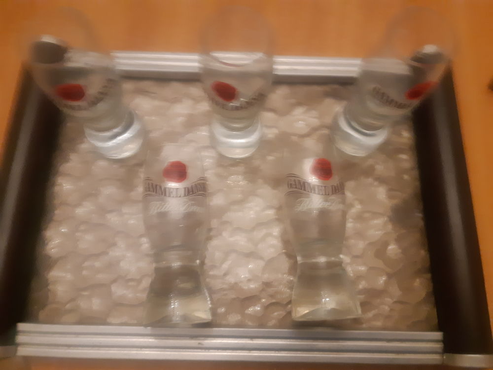 Verres &agrave; gouttes lot de 5 sans plateau Cuisine