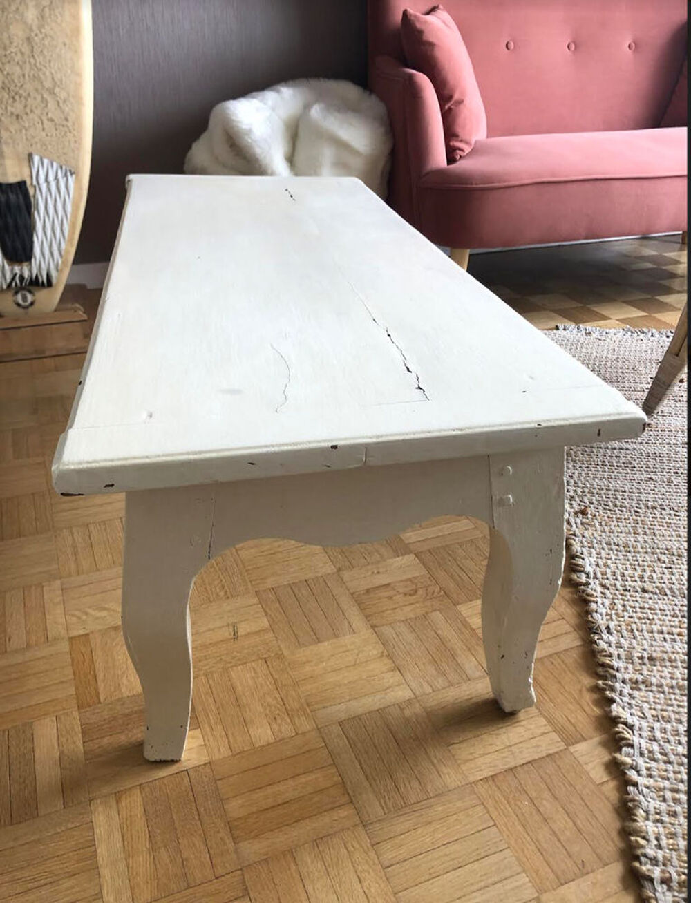 Table basse en bois massif Meubles