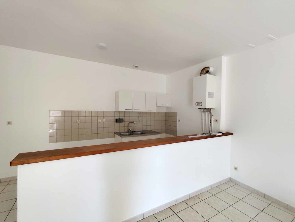 Location Appartement 2 pièces grand salon + cour calme TBE gare Migennes Migennes