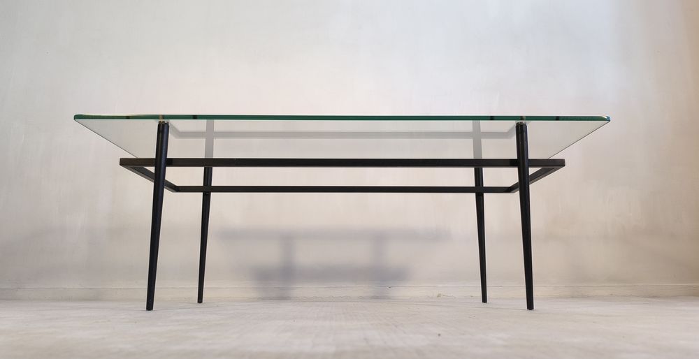Iconique Table basse Roger Le Bihan pour Airborne 1960-70 Meubles