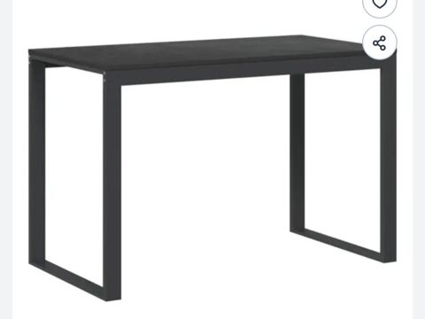 Table de bureau noir - en verre 20 Villeneuve-Loubet (06)