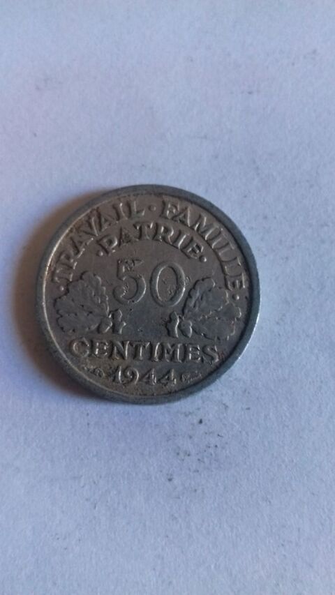 Pièce de 50c 1944 Etat Français 25 Besançon (25)