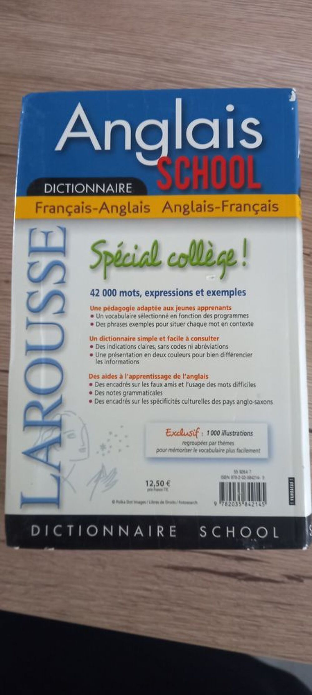 Dictionnaire anglais coll&egrave;ge Livres et BD