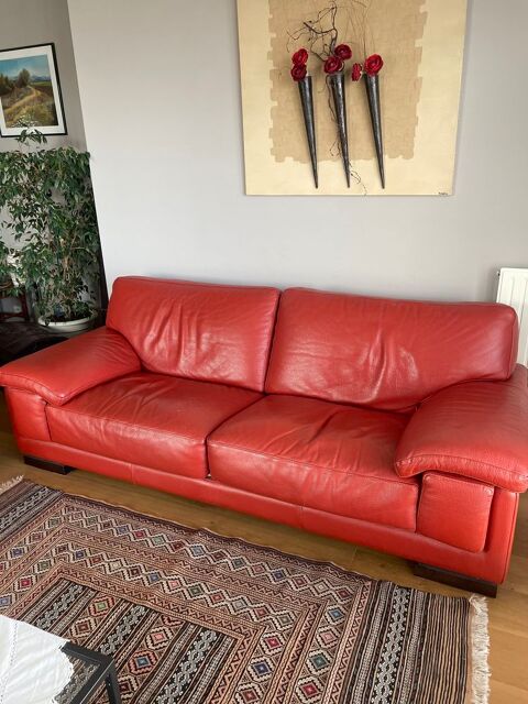 Canap cuir 3 places Roche Bobois 730 Chtillon (92)
