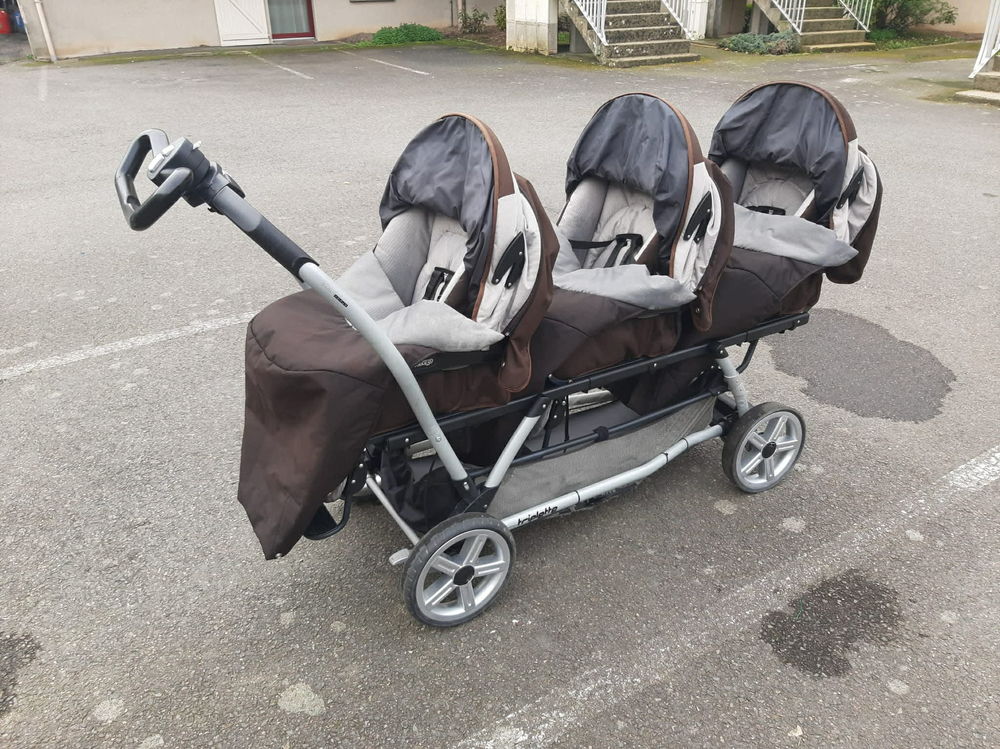 Poussette triple Peg Perego bon &eacute;tat Puériculture
