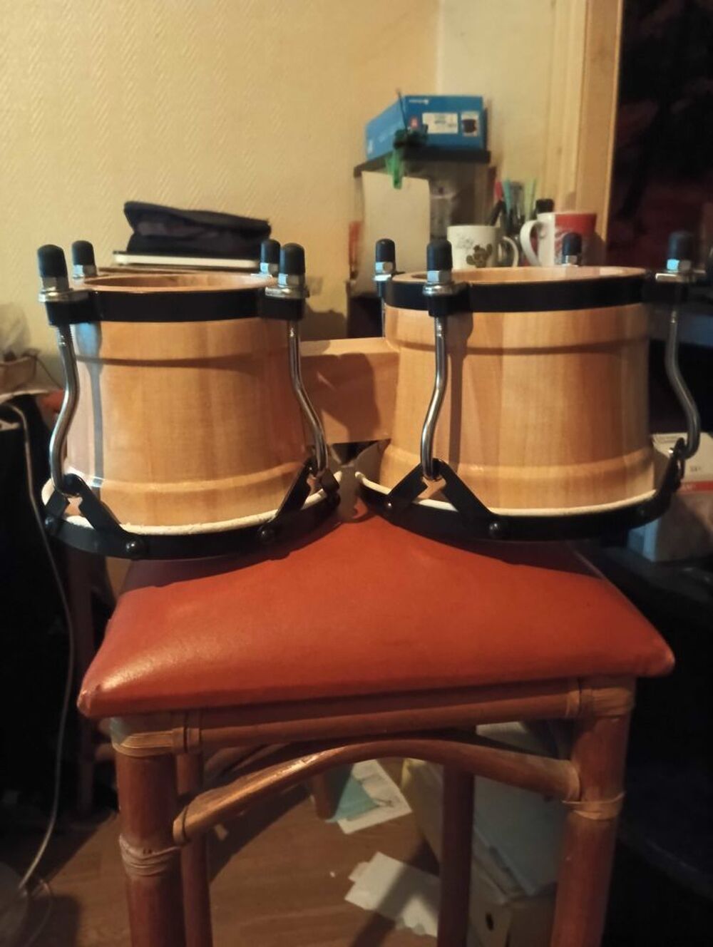 bongos classiques Paul Beuscher. Instruments de musique