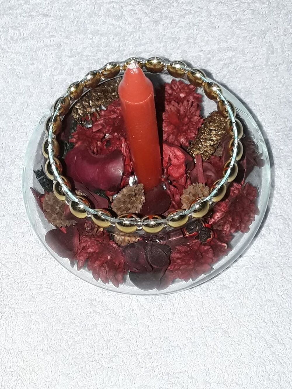 Bougie et pot pourri neufs Décoration