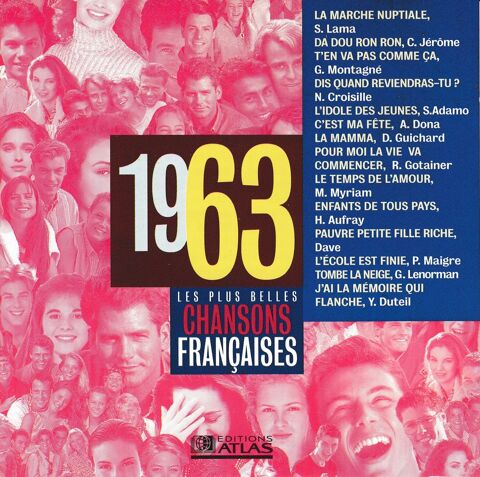 CD   1963    Les plus belles chansons Fran�aises 5 Antony (92)