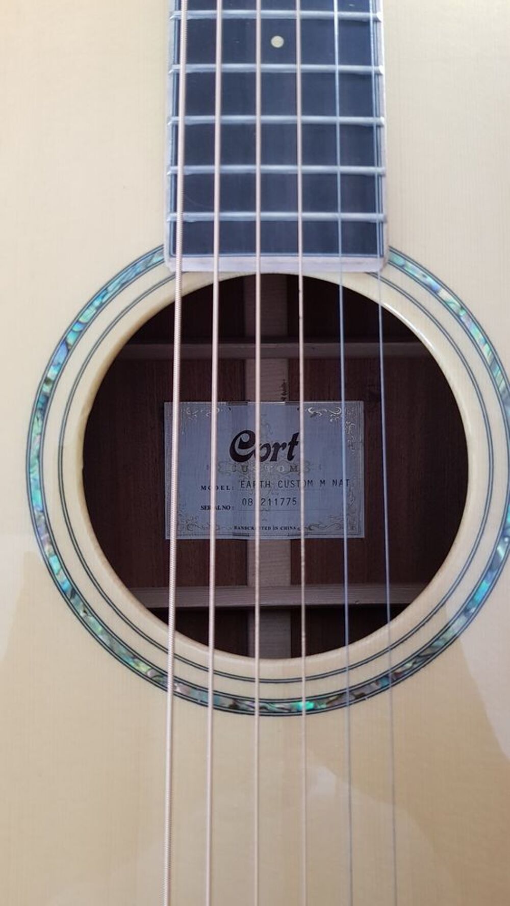 Guitare cort custom earth Instruments de musique