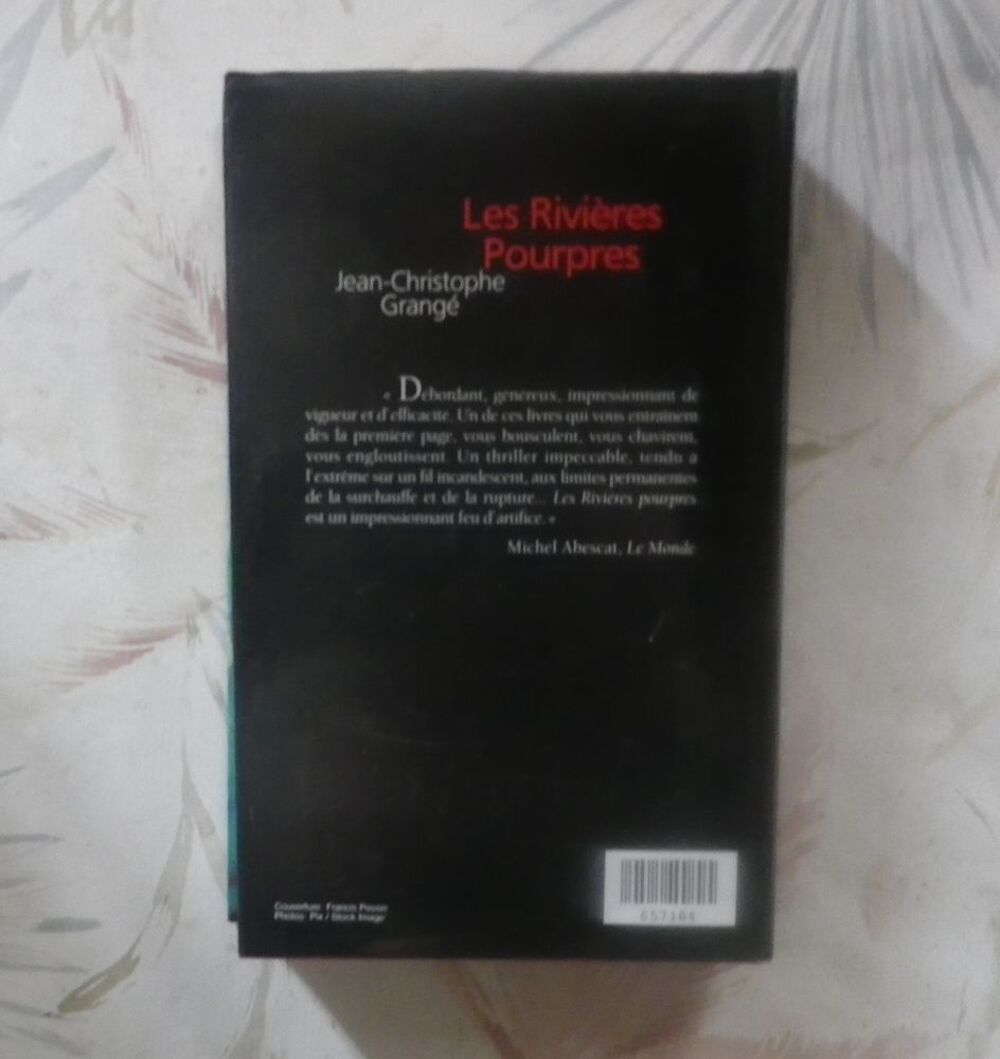 LES RIVIERES POURPRES de Jean-Christophe GRANGE Livres et BD