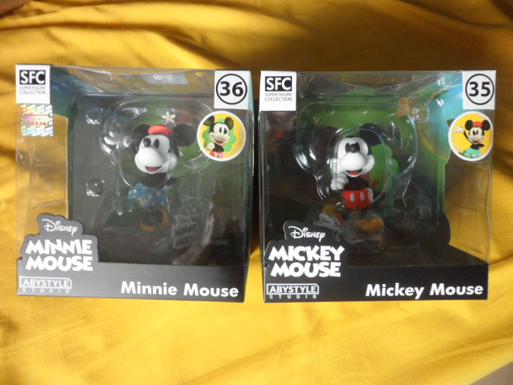 Figurine Collection Disney Mickey Mouse + Minnie Mouse neuve Jeux / jouets