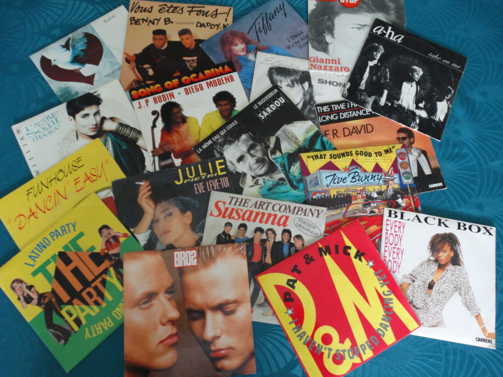 Vinyls 45 tours CD et vinyles