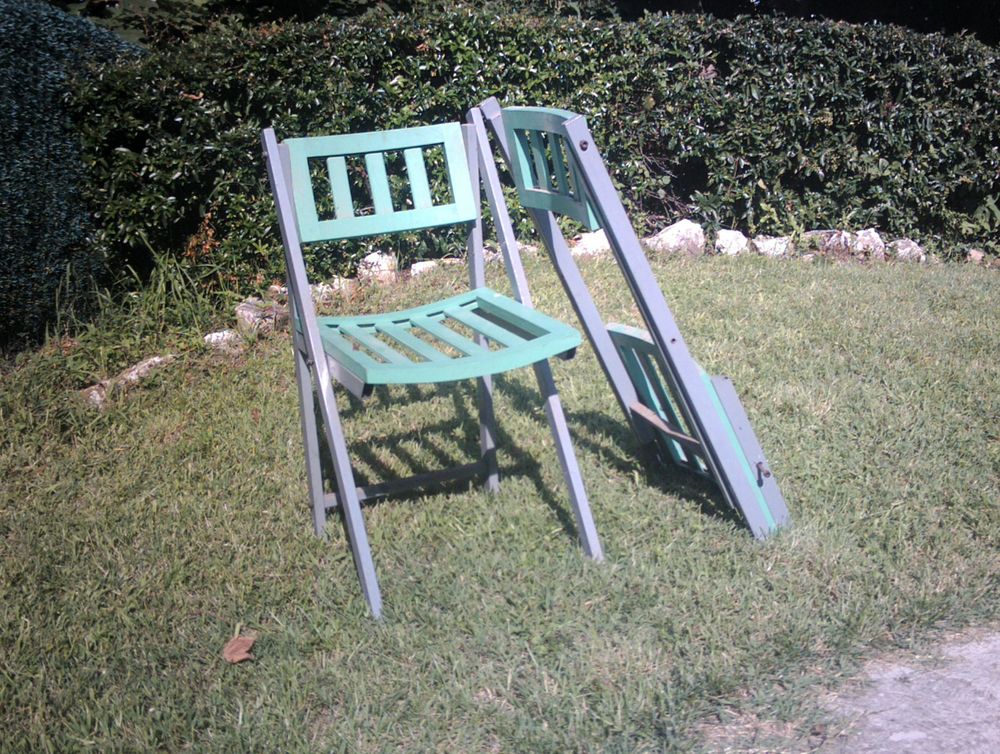2 chaises de jardin Jardin