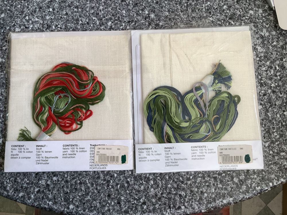 Pour les fondues de broderie aux points de croix
Décoration