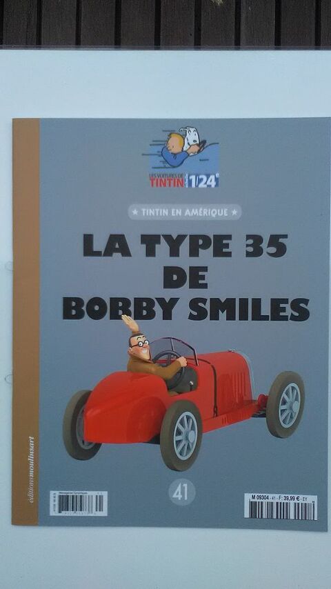 VOITURE DE TINTIN LA N�41      LA TYPE 35 DE BOBBY SMILES    60 Dolus-d'Ol�ron (17)