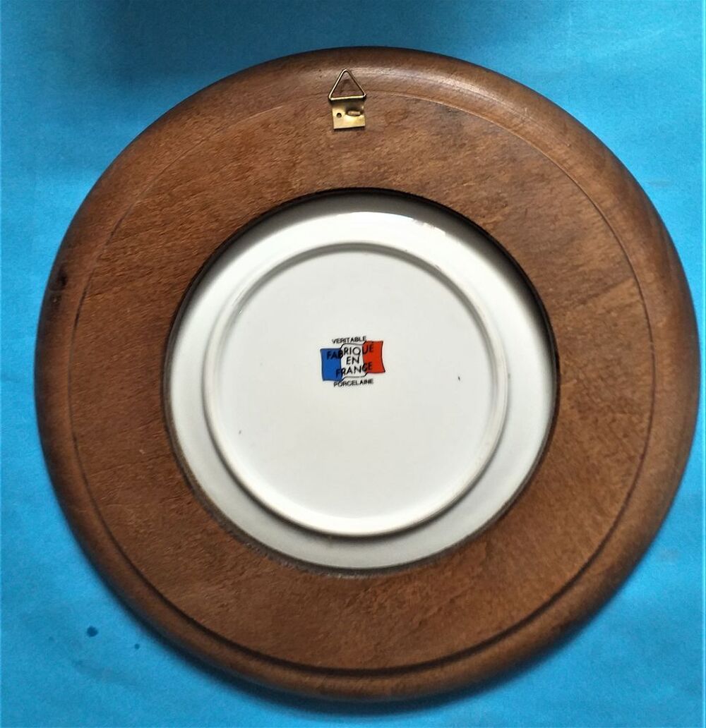 Assiette NOCES d'OR - 50 ans de mariage - Porcelaine fabriqu&eacute;e en France Décoration