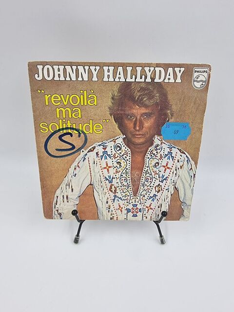 Vinyle 45 tours Johnny Hallyday : Revoil� ma Solitude  1 Vulbens (74)