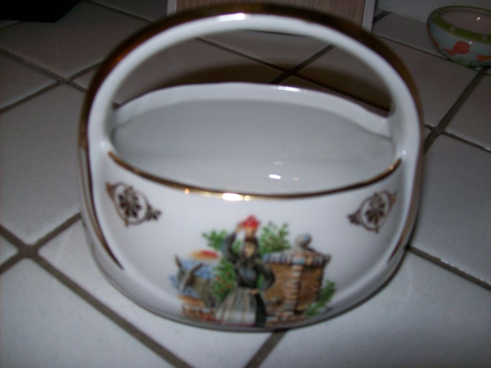 panier porcelaine de luxe Décoration