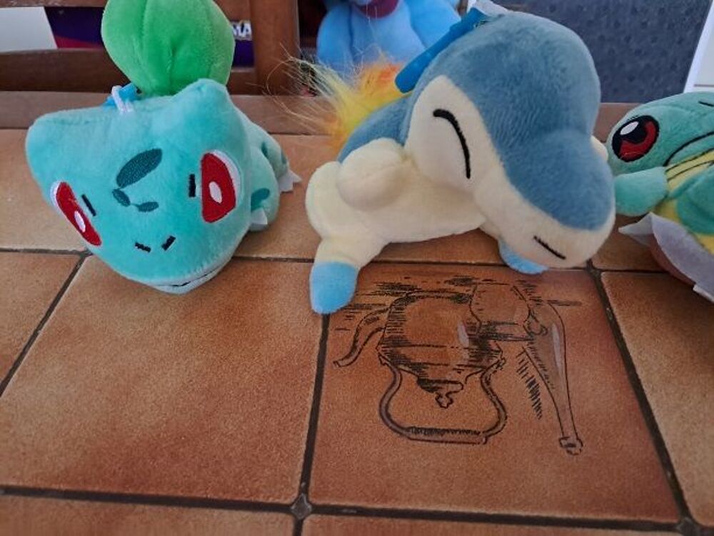 Porte-cl&eacute; Pokemon peluche manga anime s&eacute;rie TV film goodies Jeux / jouets