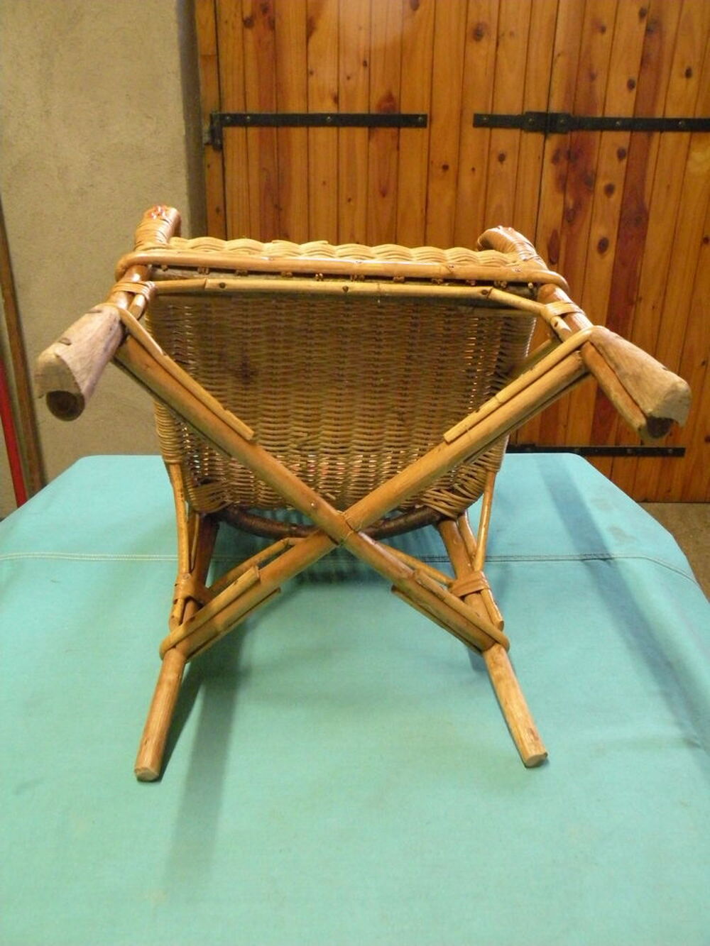 Fauteuil rotin enfant 2 tons Meubles