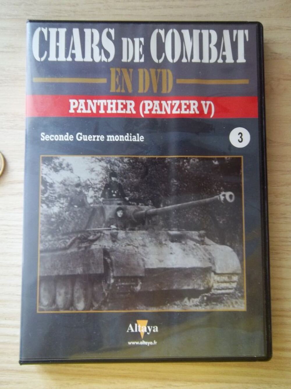 DVD Chars de Combat 3 - Panther ( Panzer V ) 
