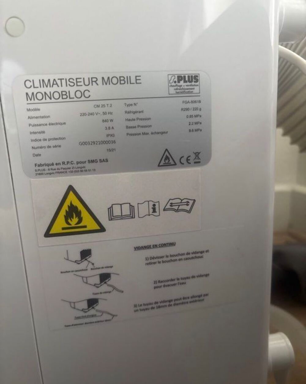 Climatiseur mobile Electroménager